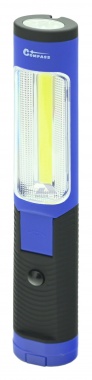 Svítilna montážní COB 3W + 5 LED - 25/220lm - 3xAAA