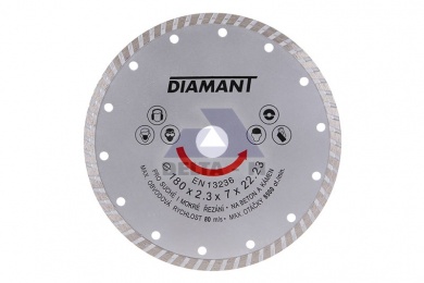 Kotouč diamantový 180mm turbo DIA