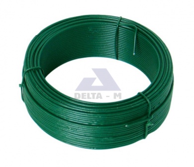 Drát vázací 1,8mm x 50m PVC zelený