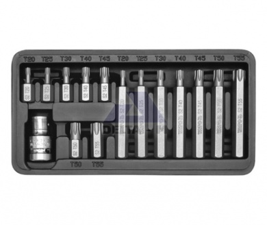 Bity sada 15ks Torx