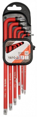 Klíče torx/tamper T10-50 9ks