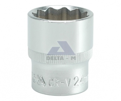 Hlavice 1/2" 24mm 12tihran CrV