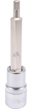 Hlavice 1/2" spline M6 - 100mm XZN