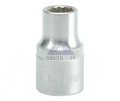 Hlavice 1/2" 11mm 12tihran CrV