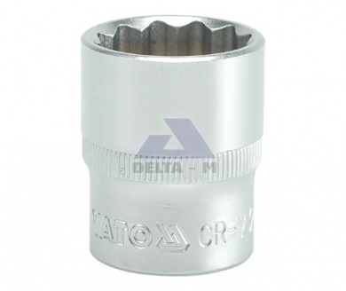 Hlavice 1/2" 23mm 12tihran CrV