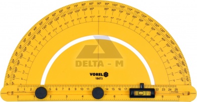 Úhloměr nastavitelný 250mm s vodováhou