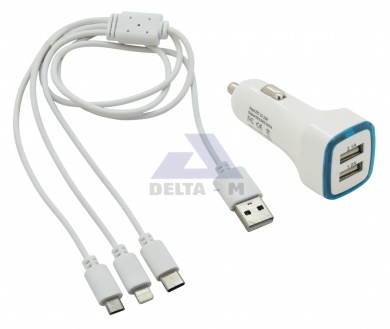 Nabíječka telefonu USB 3v1