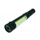 Lampa inspekční COB 2W + LED 1W s magnetem - 3xAAA