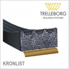 Kronlist 100m 10x5mm bílé