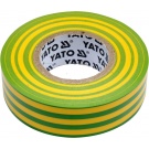 Páska izolační 19mmx20m žluto/zelená
